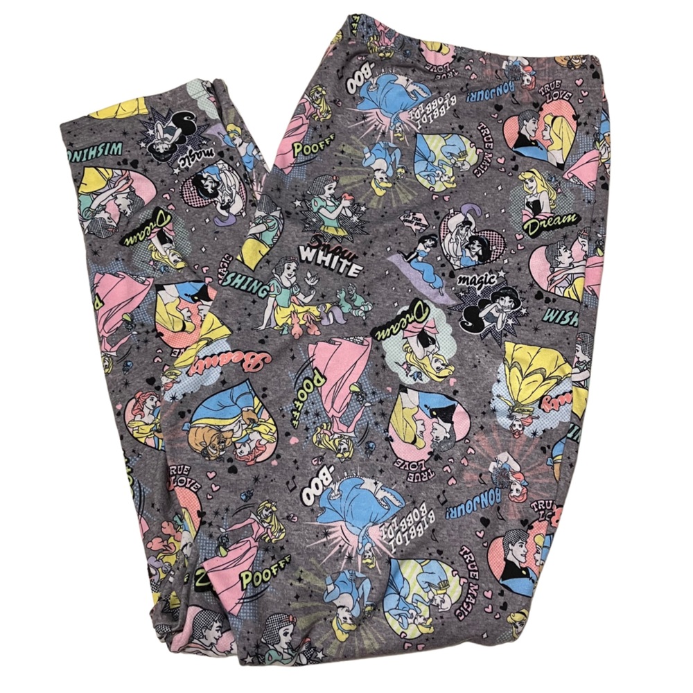 Disney Princess Leggings All Over Print